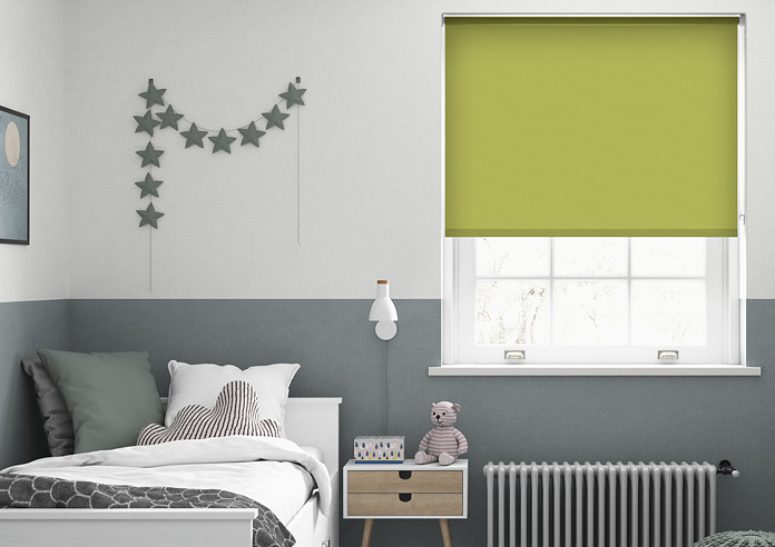 Palermo (Blackout), Zest - Motorised Roller Blind - Image 3